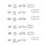CAD Library: 2D Ansichten und Grundriss, div. Audi Modelle