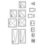 CAD Library: Neutrale Sanitärsymbole 2D
